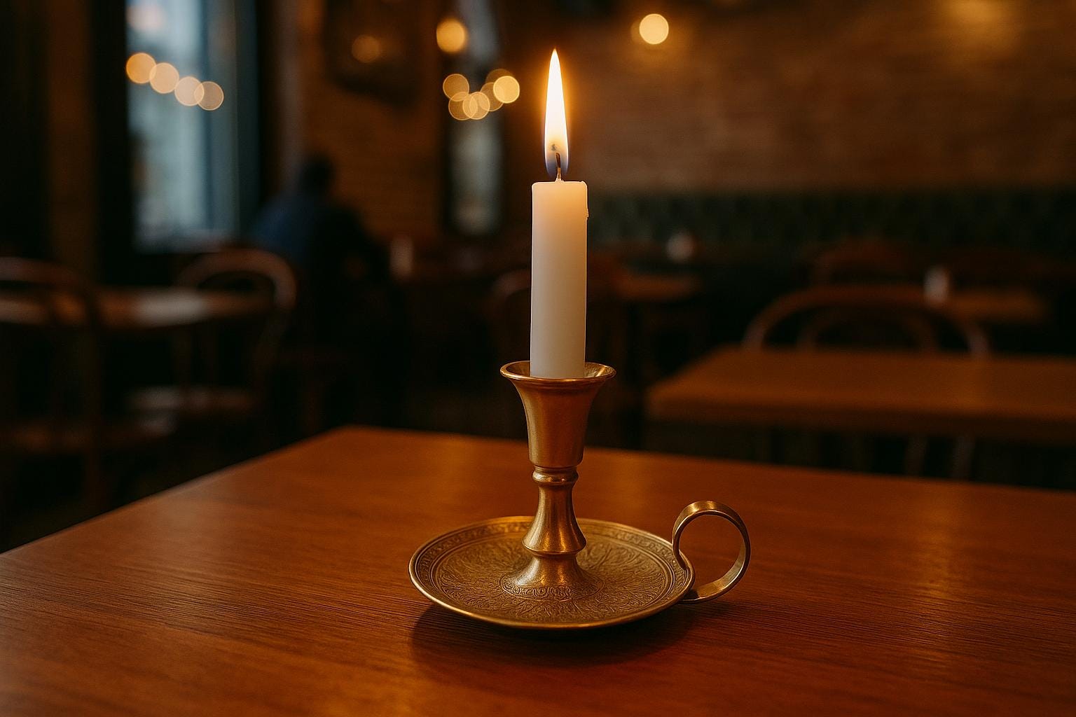 Handmade Moroccan Brass Candle Holders | Engraved Unlacquered Brass Pair | Boho Candlelight Decor | Artisan Table or Wall Sconces