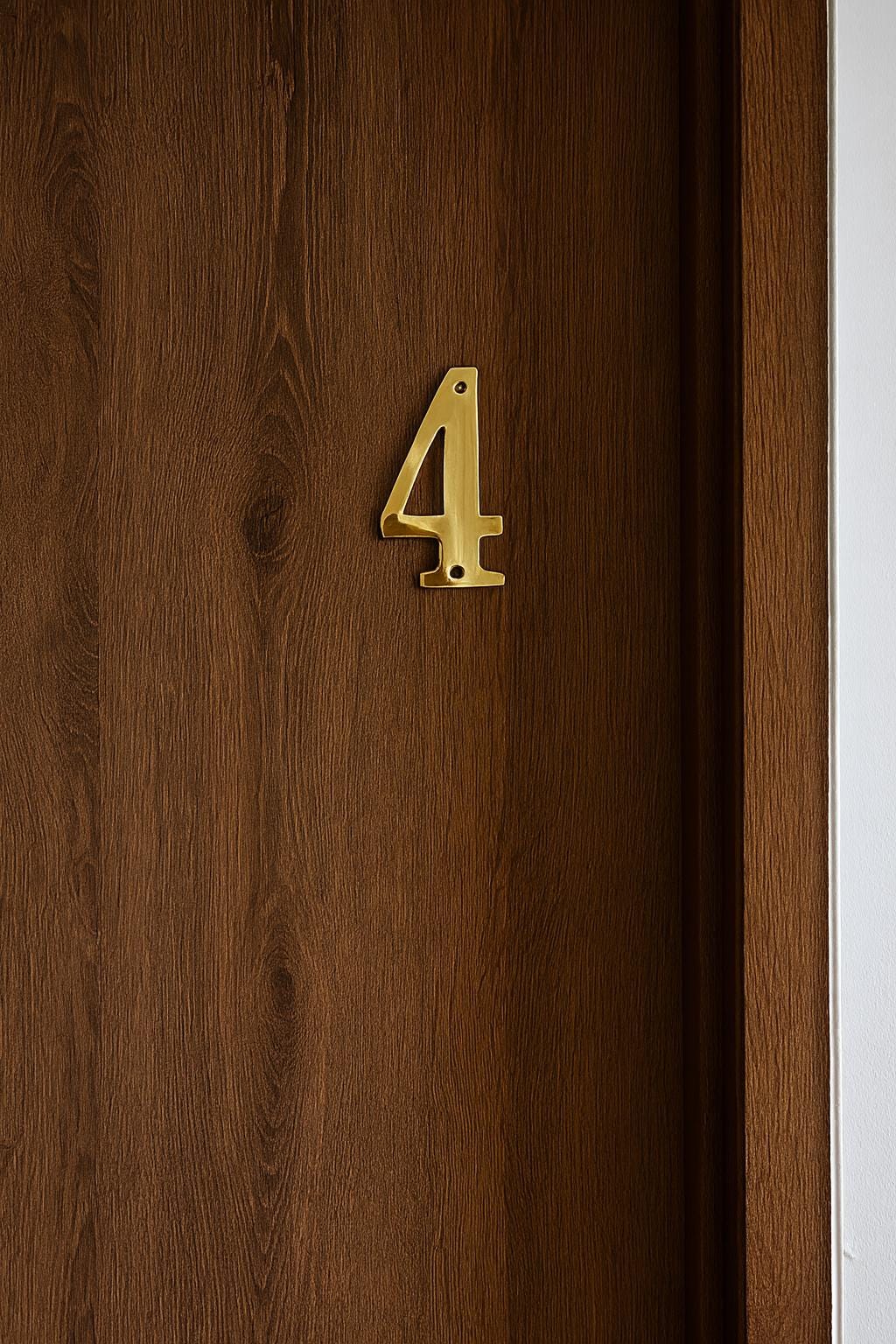 Handmade Brass House Numbers 0–9 | Moroccan Solid Brass Address Digits | Golden Door Sign | Rustic Modern Artisan Home Décor